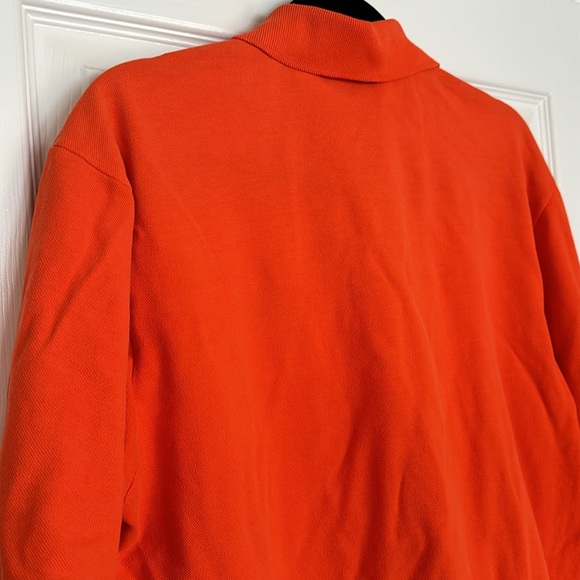 Vintage Men’s Orange Short sleeve Auburn 2 button shirt - size L - Cross Creek - Picture 7 of 8